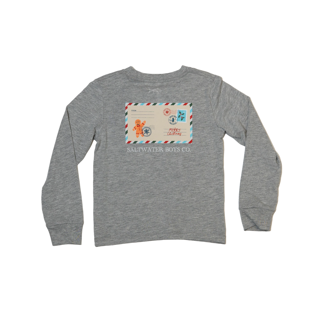 LS Graphic Tee - Christmas Postcard