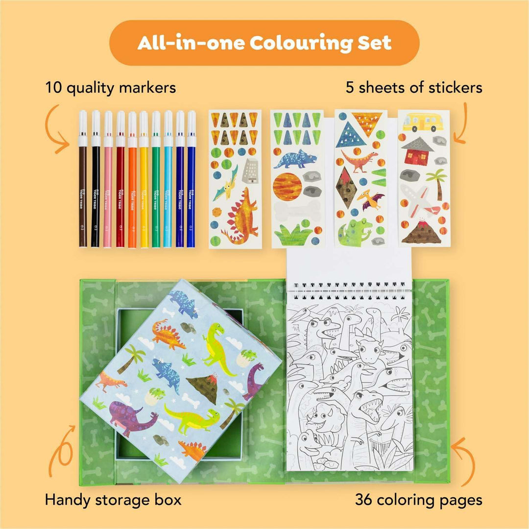 Coloring Set Dinosaur