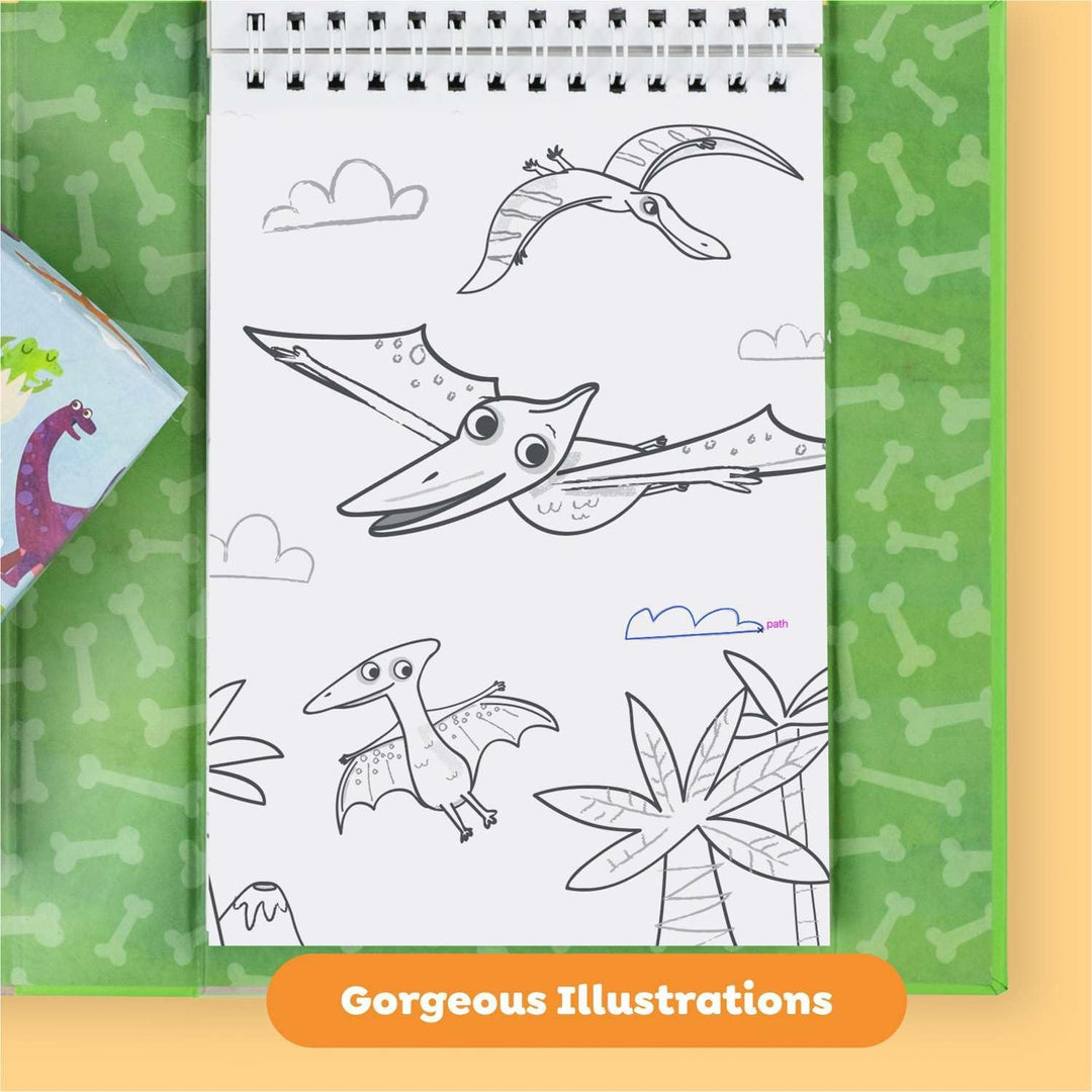 Coloring Set Dinosaur