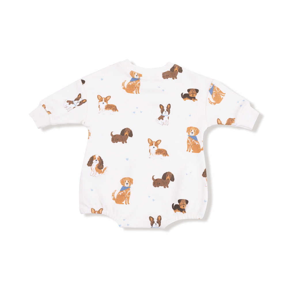 Best Friend Dogs- French Terry Uni- Sweatshirt Bubble by Angel Dear - alternate view