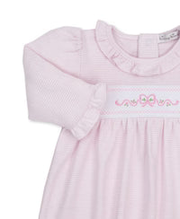 Classic Treasures Pink Stripe Dress Set