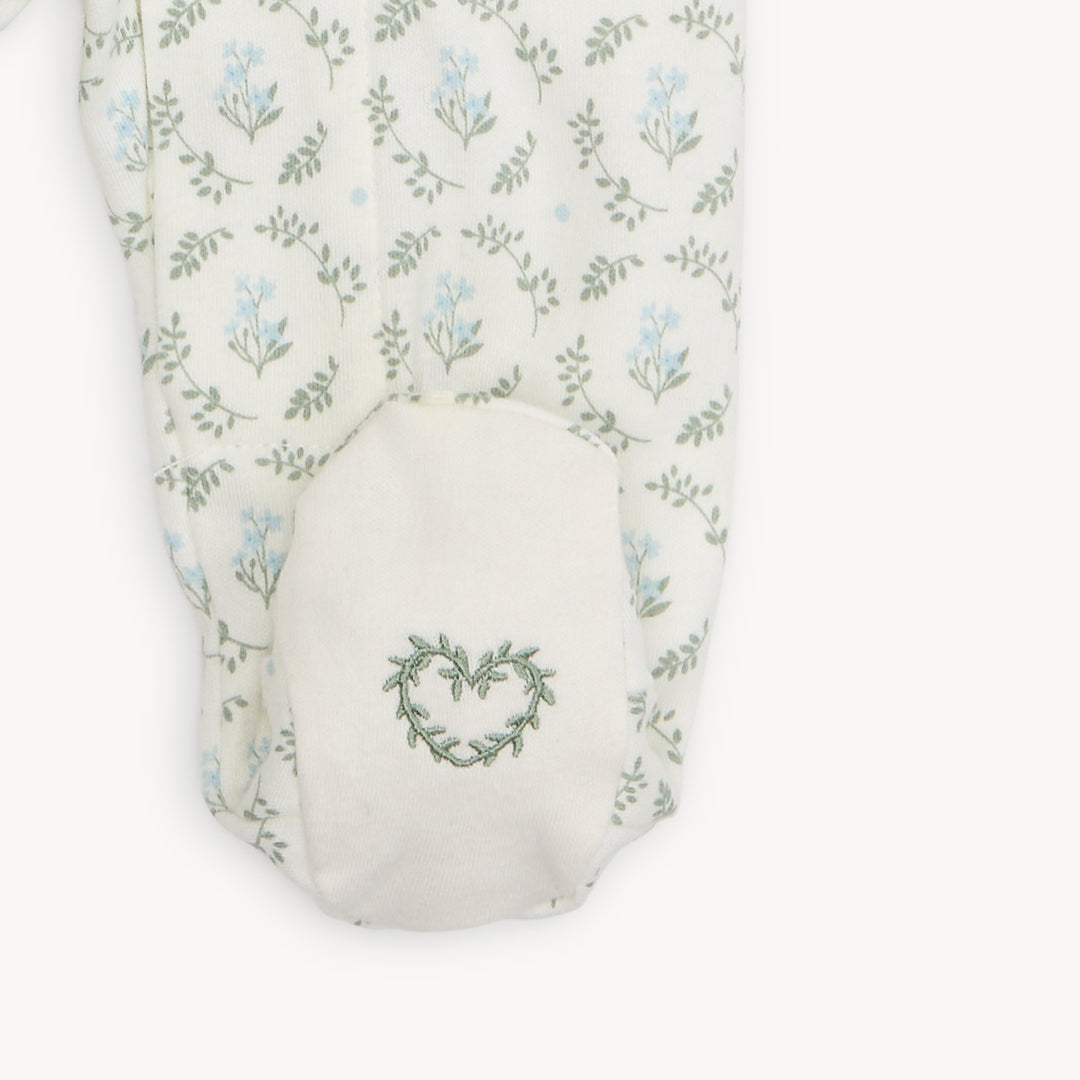 Eloise Organic Cotton Footie