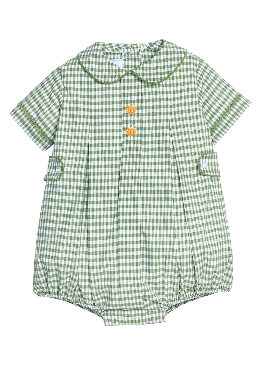 Embroidered Nicholas Bubble - Pumpkin