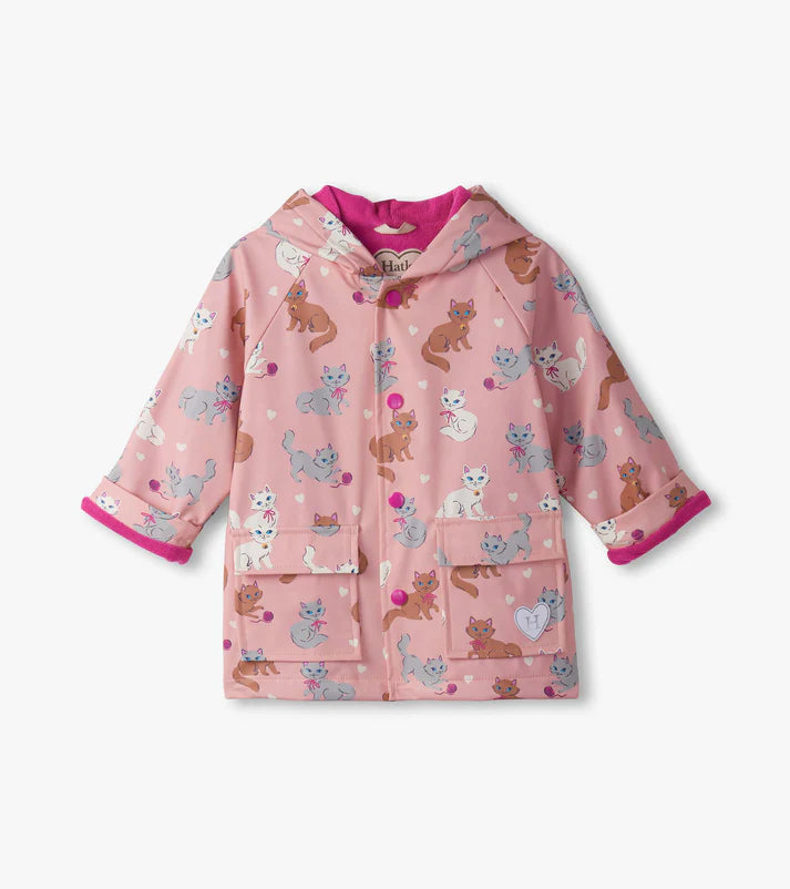 Little Kitties Snap Raincoat