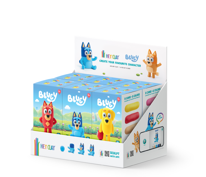 Hey Clay Bluey Individual Set