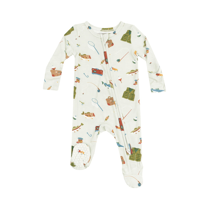 Fishing Things- 2 Way Zipper Footie