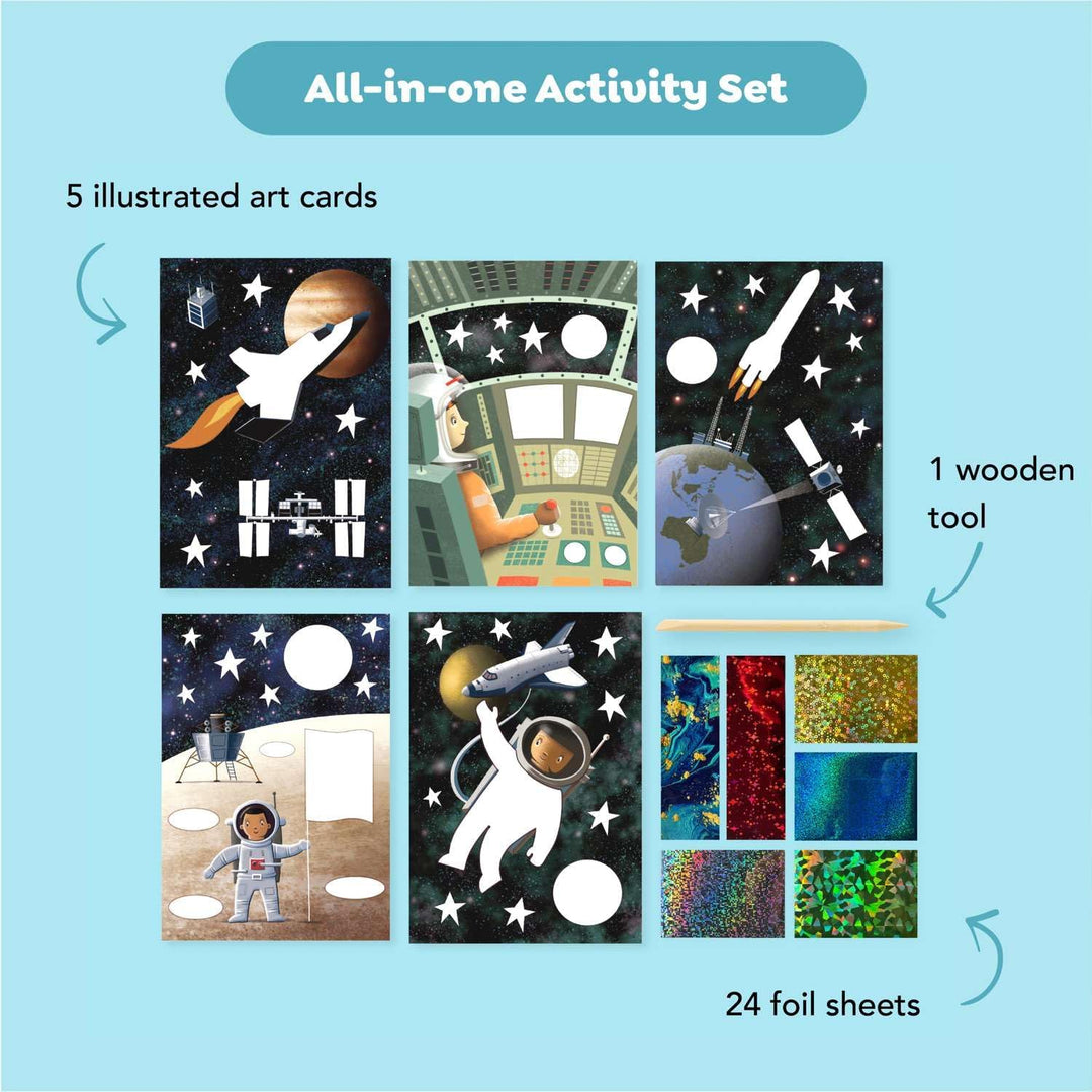 Foil Art- Space Adventures