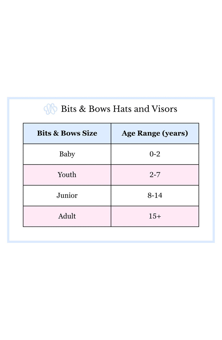 Candy Hearts Bow Baseball Hat