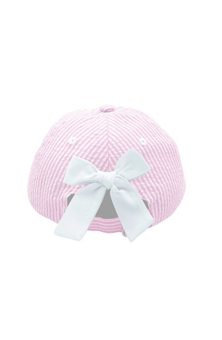 Candy Hearts Bow Baseball Hat