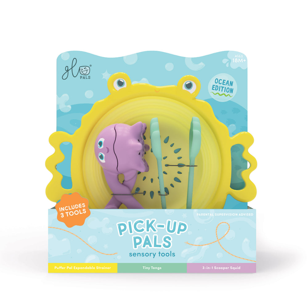 Glo Pals - Sensory Tool - 3 Piece Set - back view