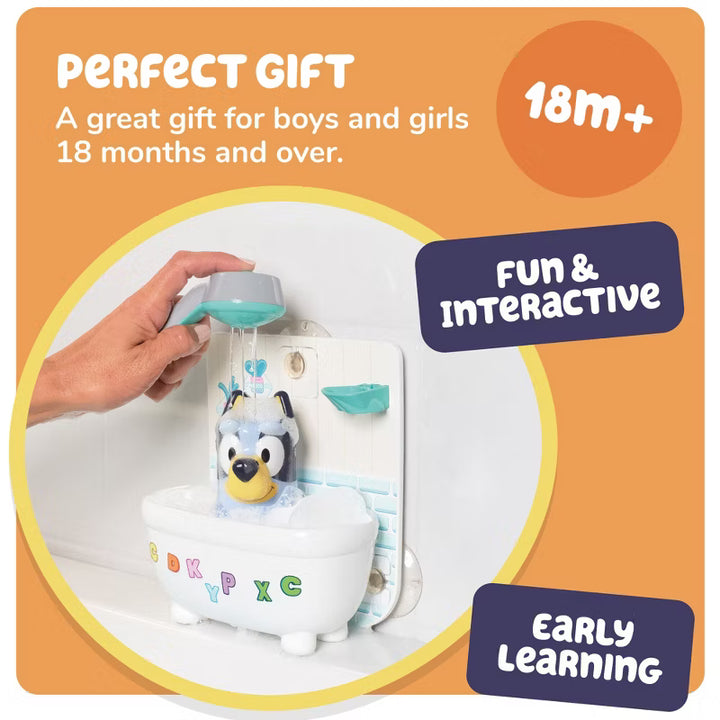 Shower & Scrub Bluey by Cuddles & Carriages - lifestyle view