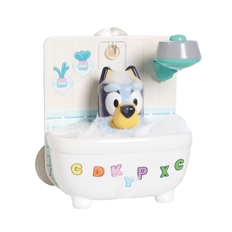 Shower & Scrub Bluey by Cuddles & Carriages - bath toy