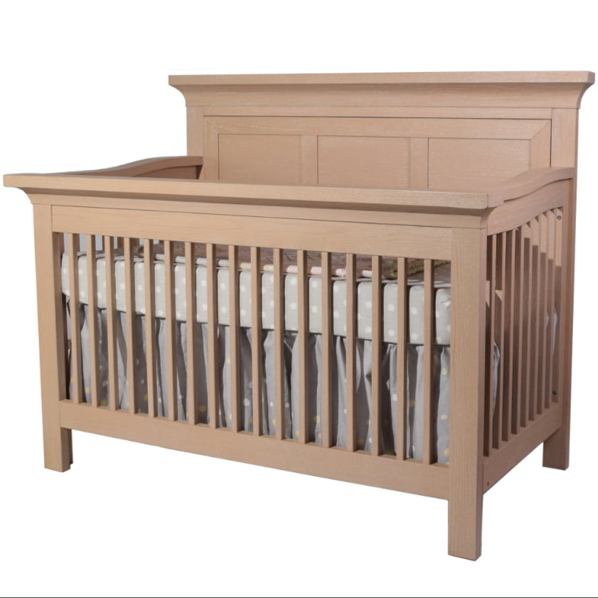 Pali Genova Forever Crib with Straight Leg - baby crib