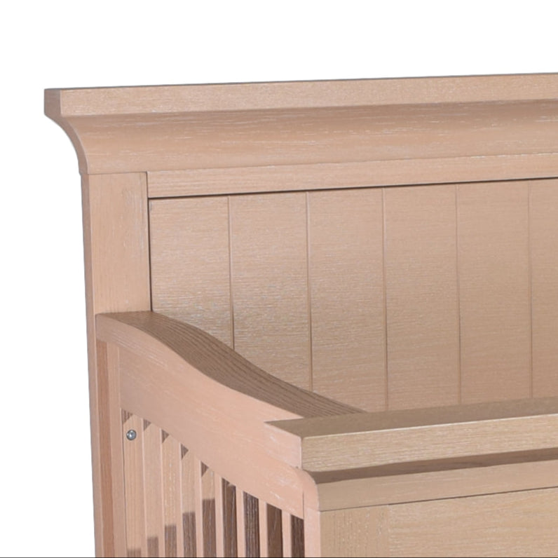 Pali Genova Forever Crib with Straight Leg - alternate angle