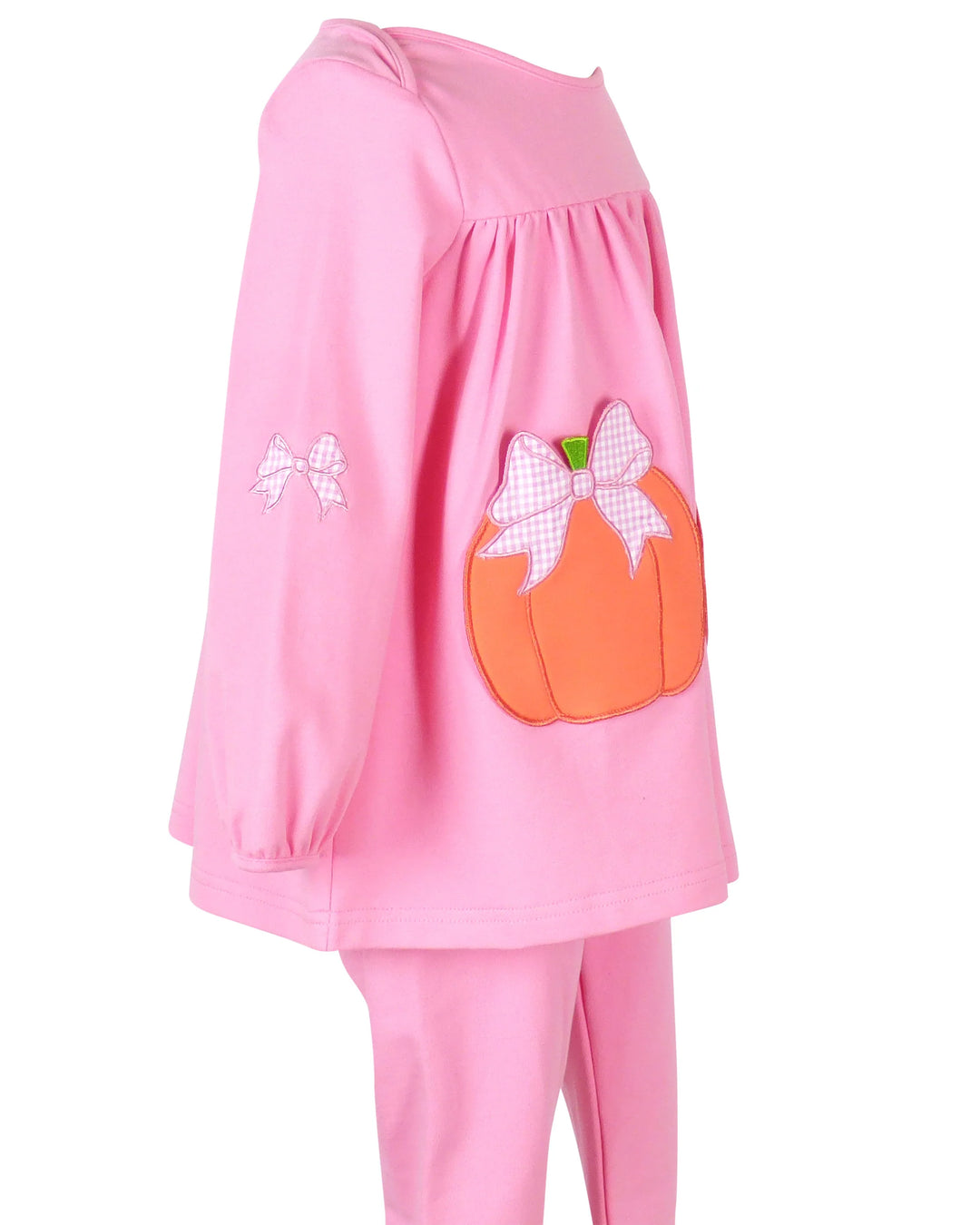 Tabby Tunic and Leggings: Pumpkins