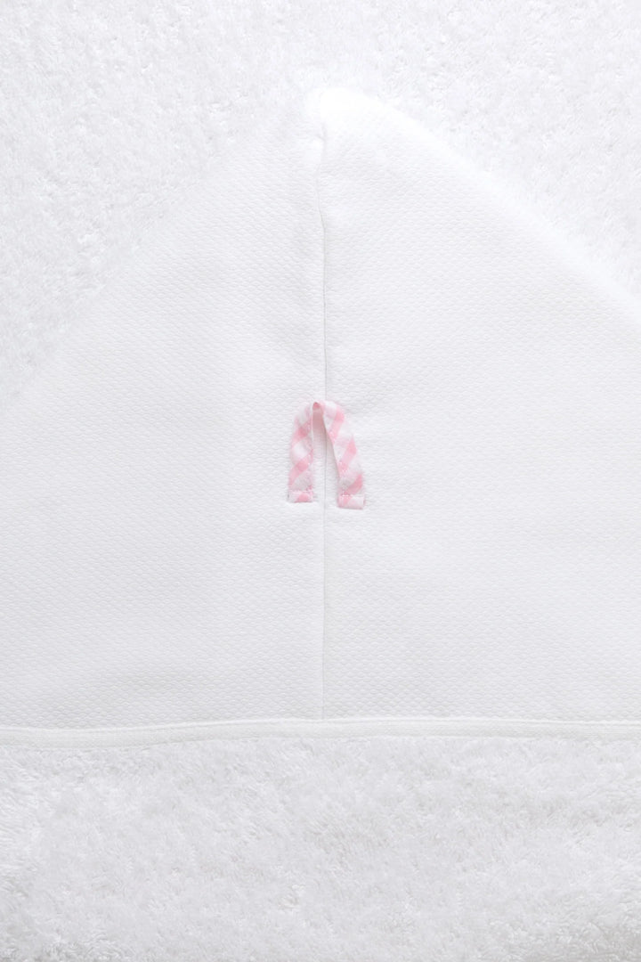 Applique Everykid Towel - Pink Bow