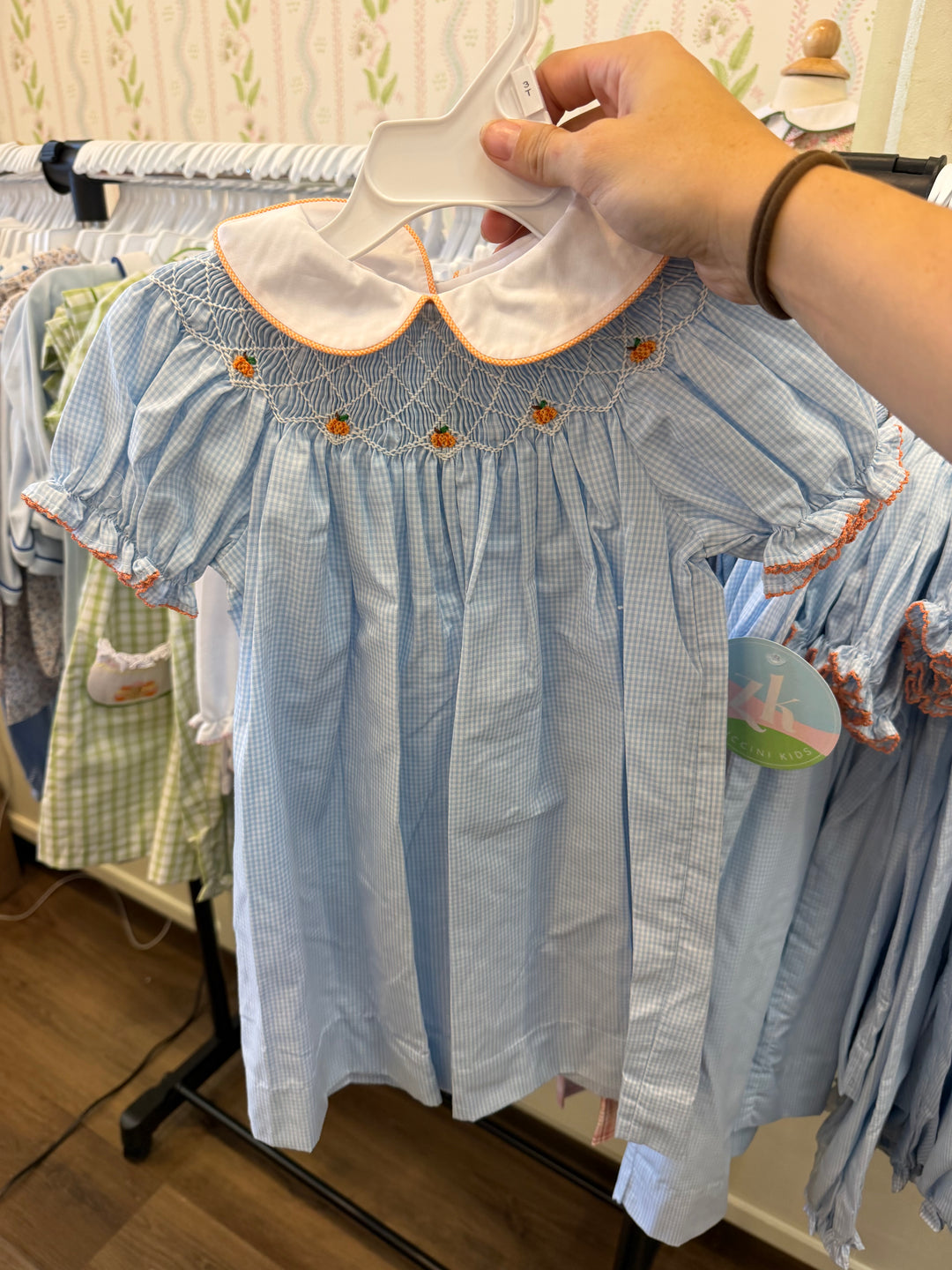 Pumpkin Billie Bishop Dress