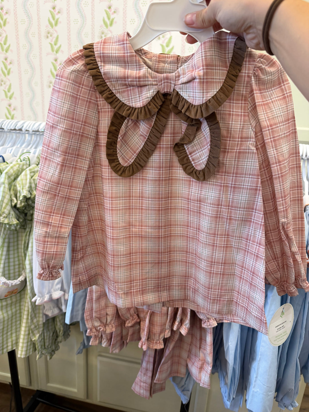 Oakwood Plaid Kelsie Blouse