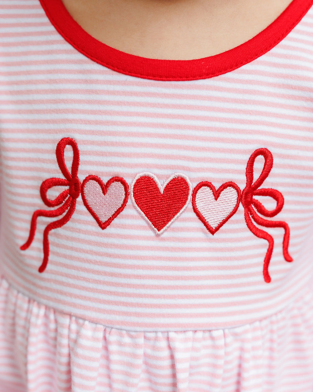Heart Garland Bloomer Set by Jelly Bean - back view