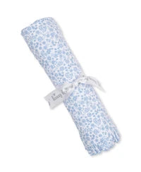 Fall Blooms Blue Blanket