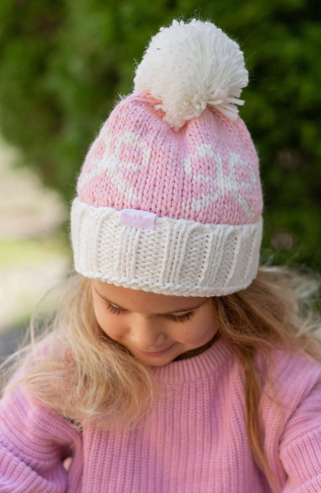 Bows Winter Bobble Hat