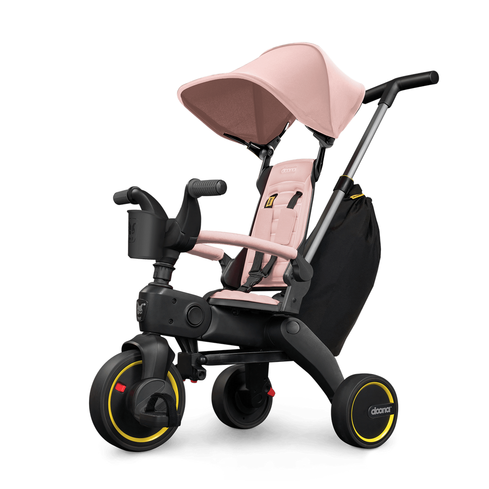 Liki Trike S3 Blush Pink by Doona - back view