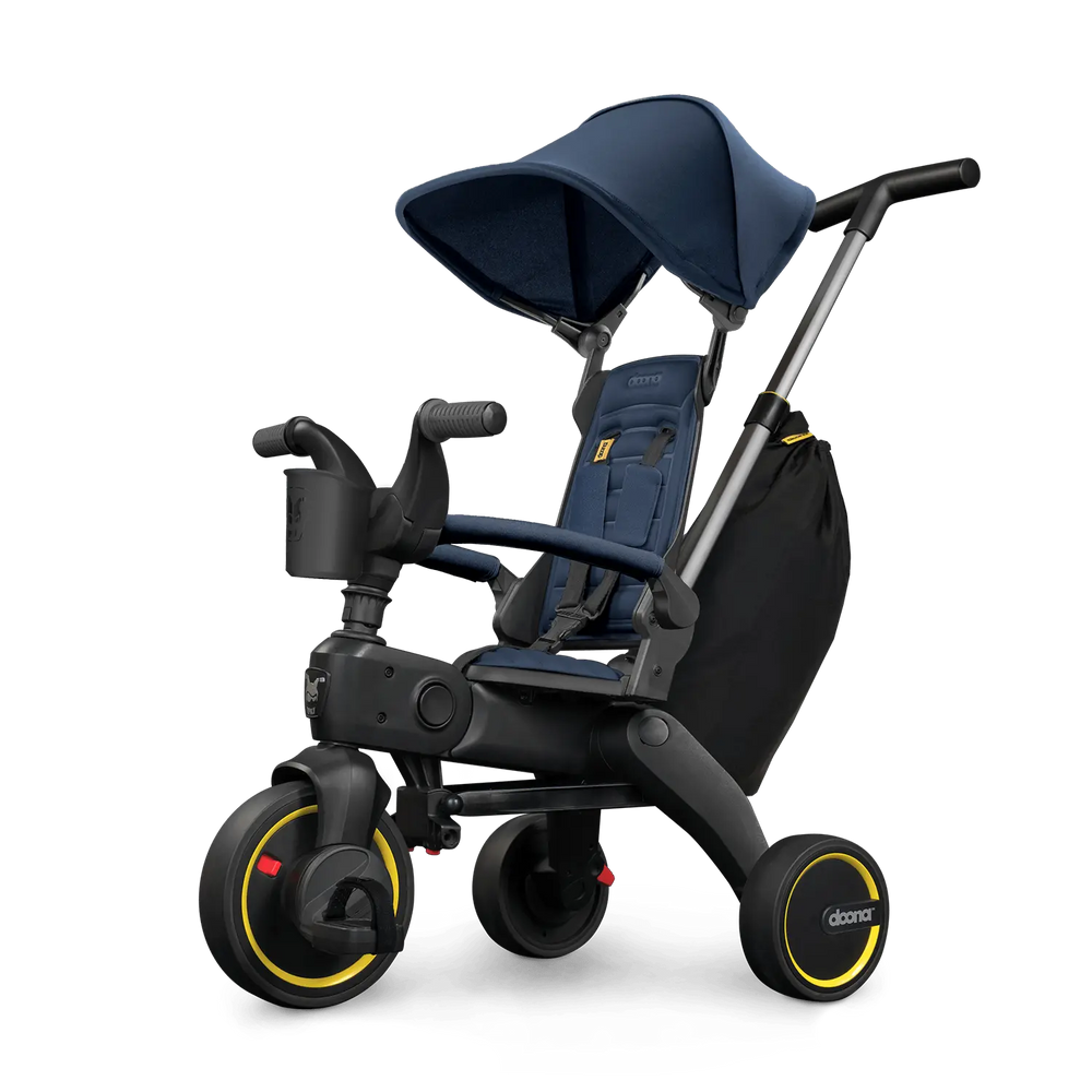 Liki Trike S3 Deep Blue by Doona - back view