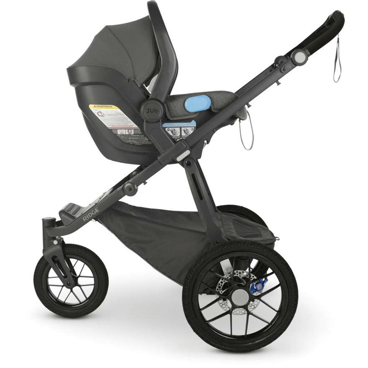 UPPAbaby Ridge Infant Car Seat Adapters | Mesa / Mesa V2 / Aria / Bassinet - lifestyle view