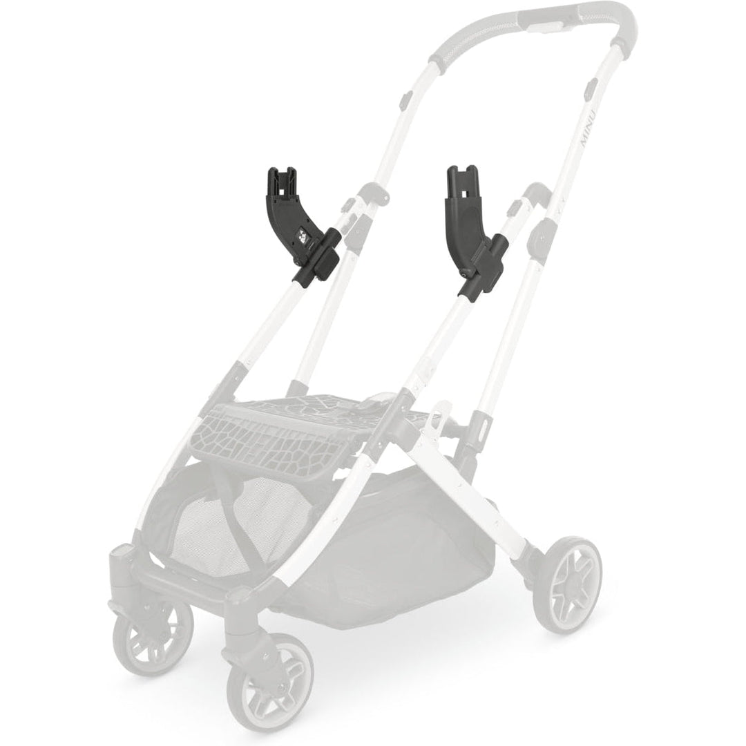 UPPAbaby Minu/Minu V2 Adapters for Bassinet, Aria, Mesa & Mesa V2 - back view