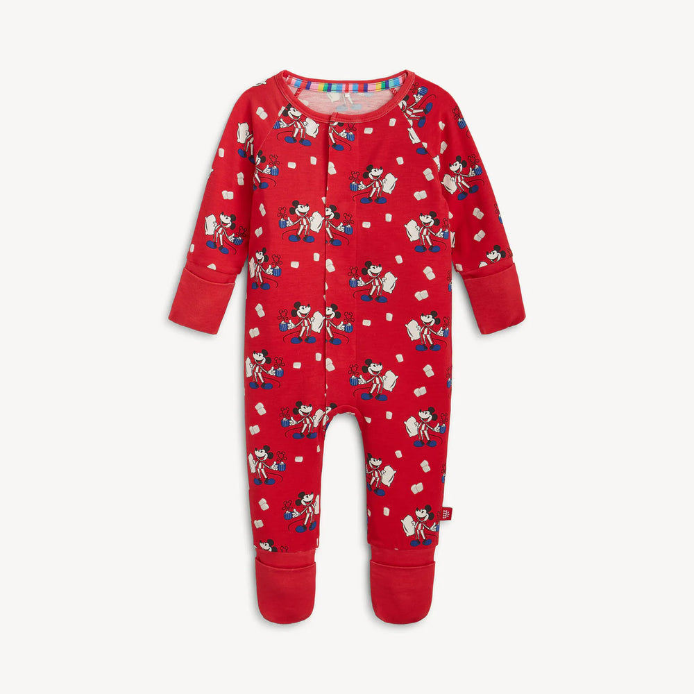 Red Cocoa Club Convertible Coverall by Magnetic Me - alternate view