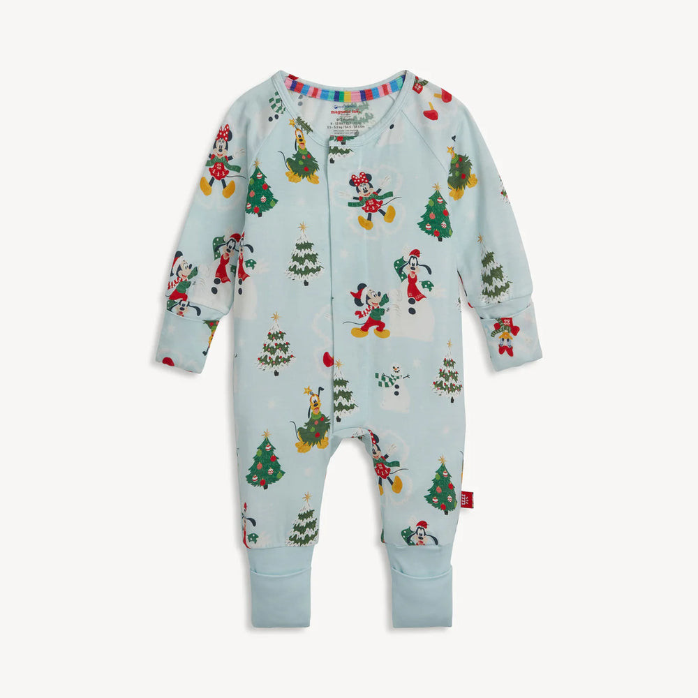 Mickey and Friends Snow Excited Convertible Coverall by Magnetic Me - back view
