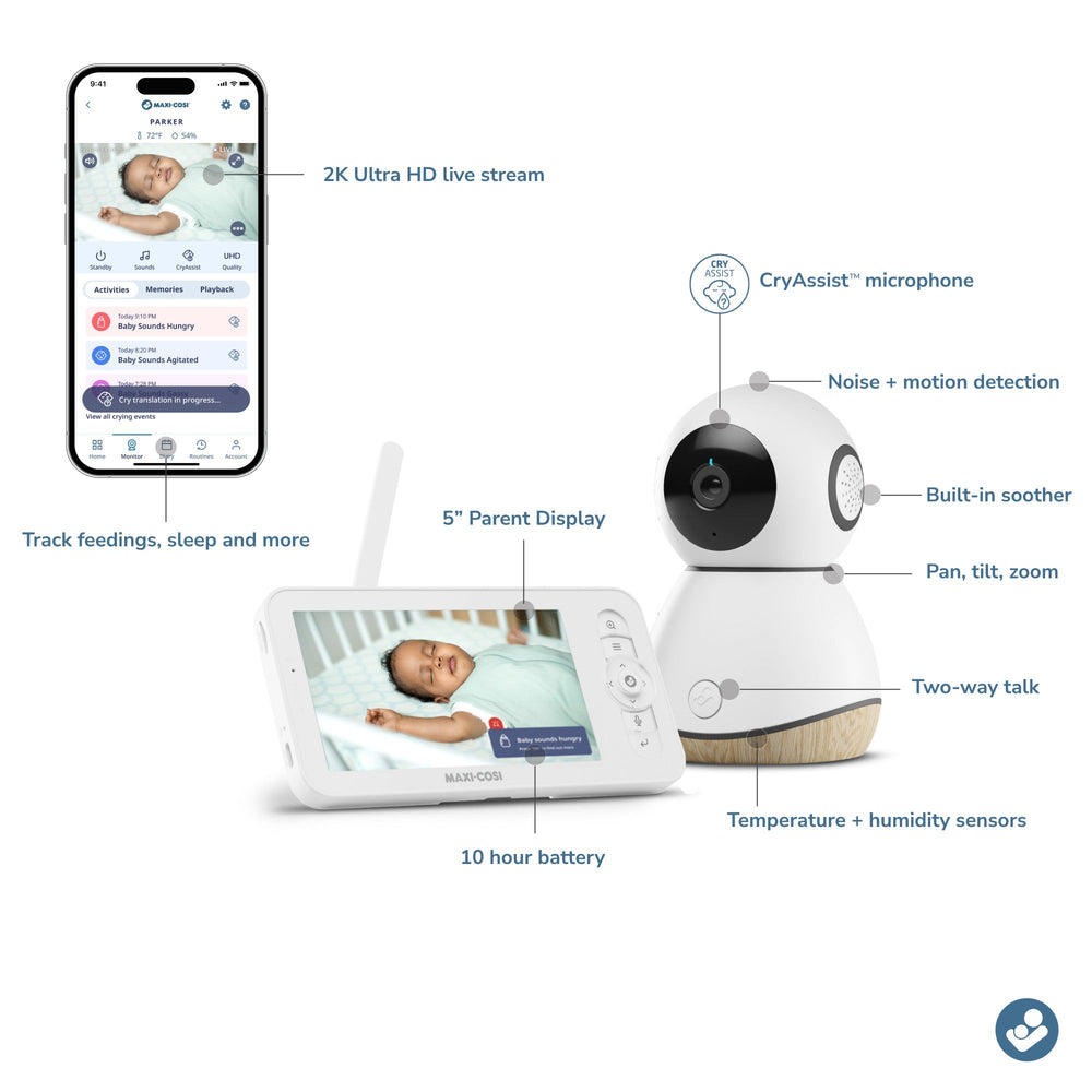 Maxi-Cosi See Pro 360° Baby Monitor - alternate angle