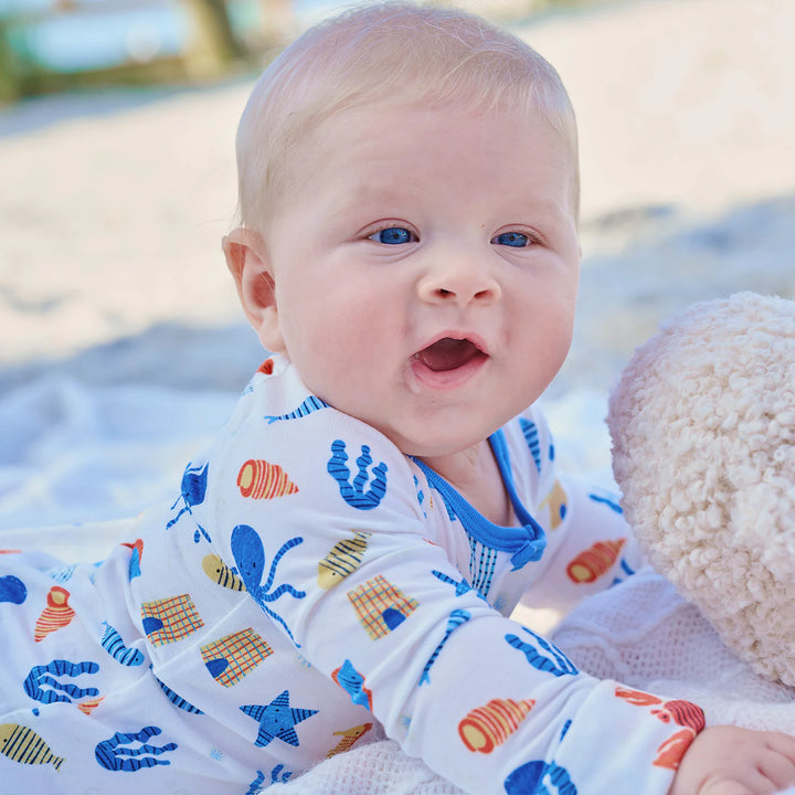 Deep Chic Blue Modal Coverall