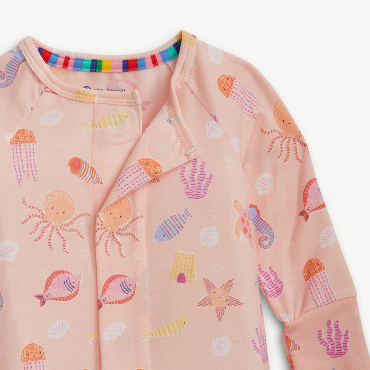 Deep Chic Pink Modal Coverall