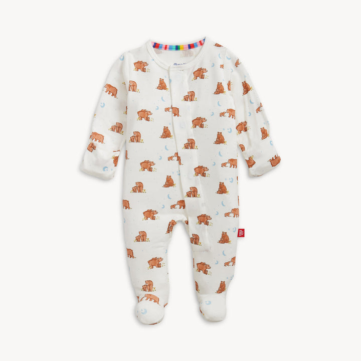Wildly Loved Modal Magnetic Footie by Magnetic Me - baby sleepwear