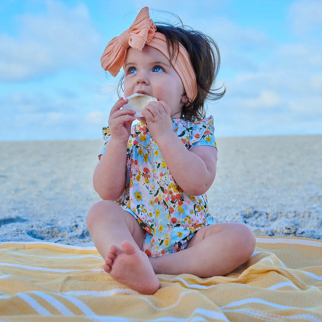 Seraphina Modal Flutter Sleeve Bubble Romper