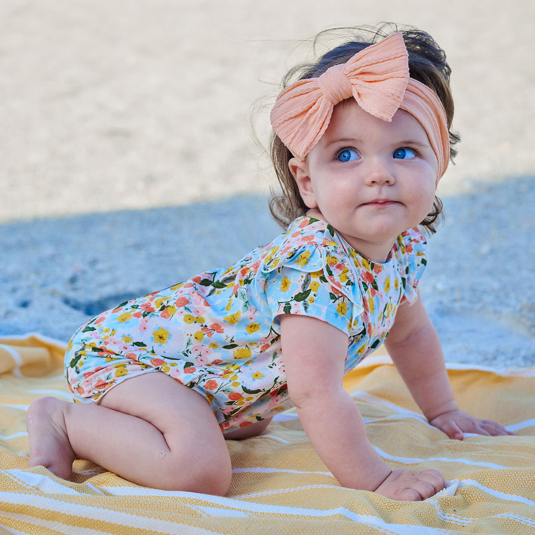 Seraphina Modal Flutter Sleeve Bubble Romper