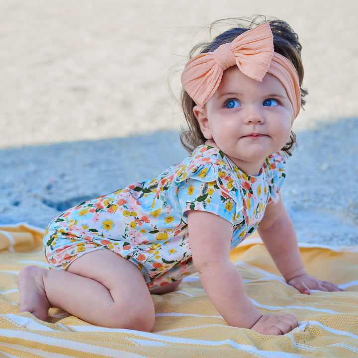 Seraphina Modal Flutter Sleeve Bubble Romper