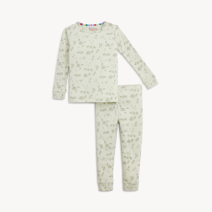 Base Camp Buddies Cotton Magnetic Pajamas by Magnetic Me - baby sleepwear