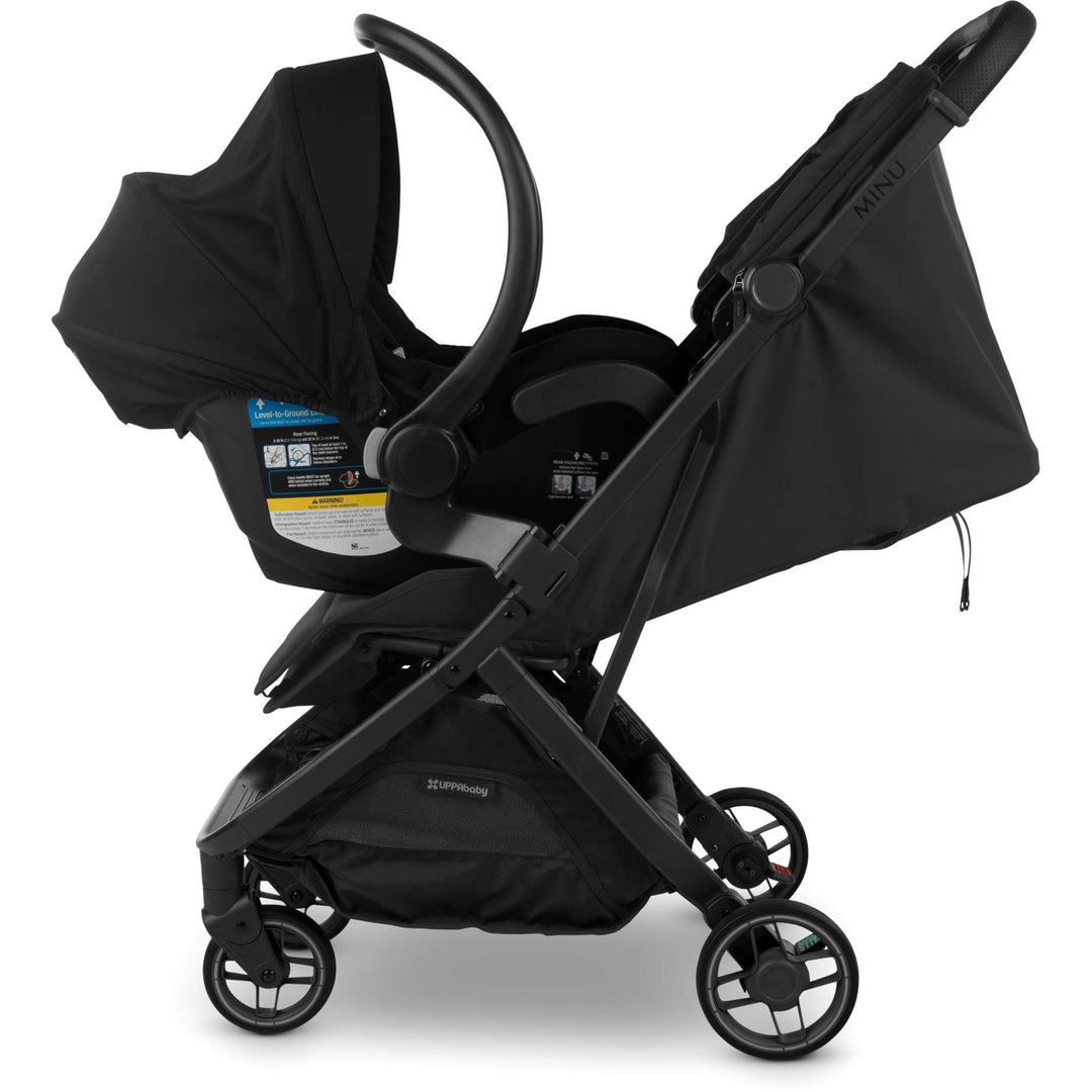 UPPAbaby Minu V3 Infant Car Seat Adapters (Maxi-Cosi, Nuna, Cybex, BeSafe) - alternate angle