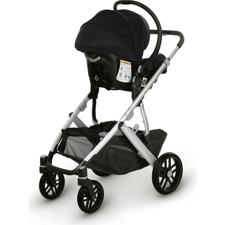 UPPAbaby Car Seat Adapters for Vista & Cruz (Maxi-Cosi / Nuna / Cybex / BeSafe) - lifestyle view