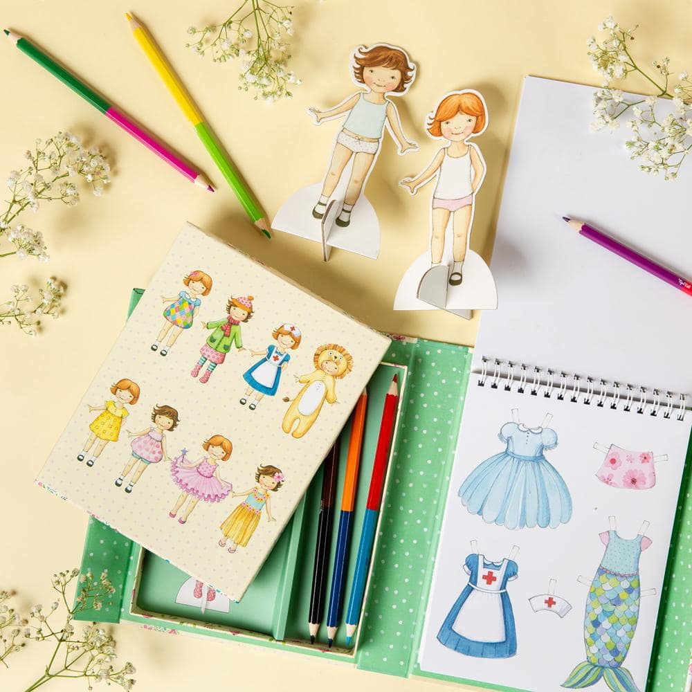 Paper Dolls Kit- Vintage