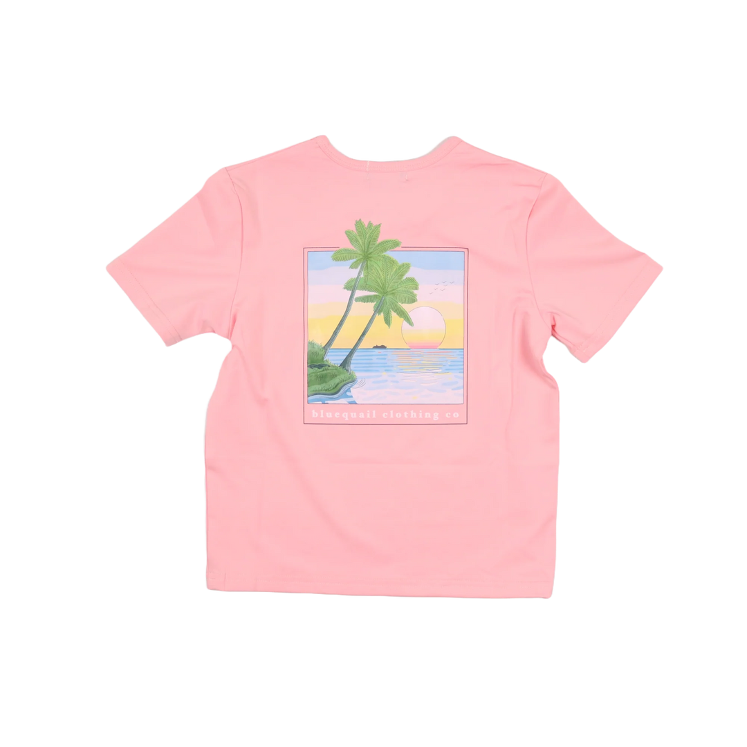 Coastal Getaway Short Sleeve Performance Tee by Blue Quail - alternate view