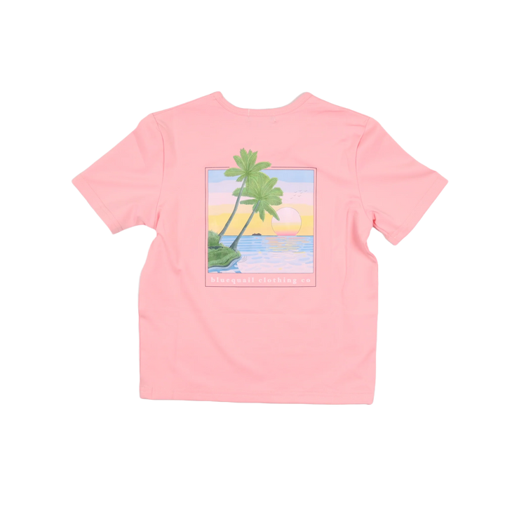 Coastal Getaway Short Sleeve Performance Tee by Blue Quail - alternate view
