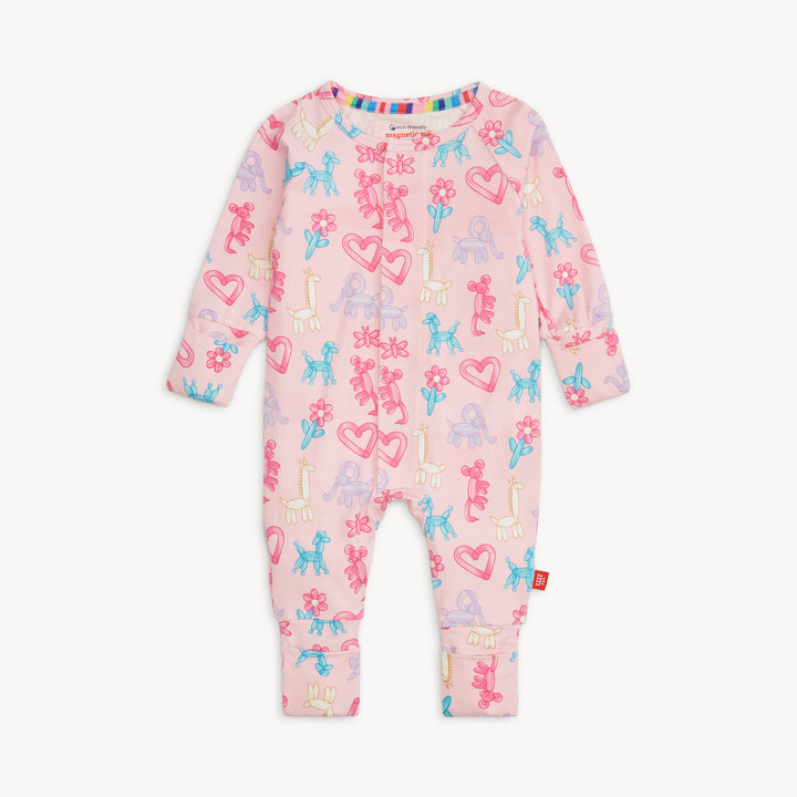 Pink Party Animals Glow in the Dark Coverall