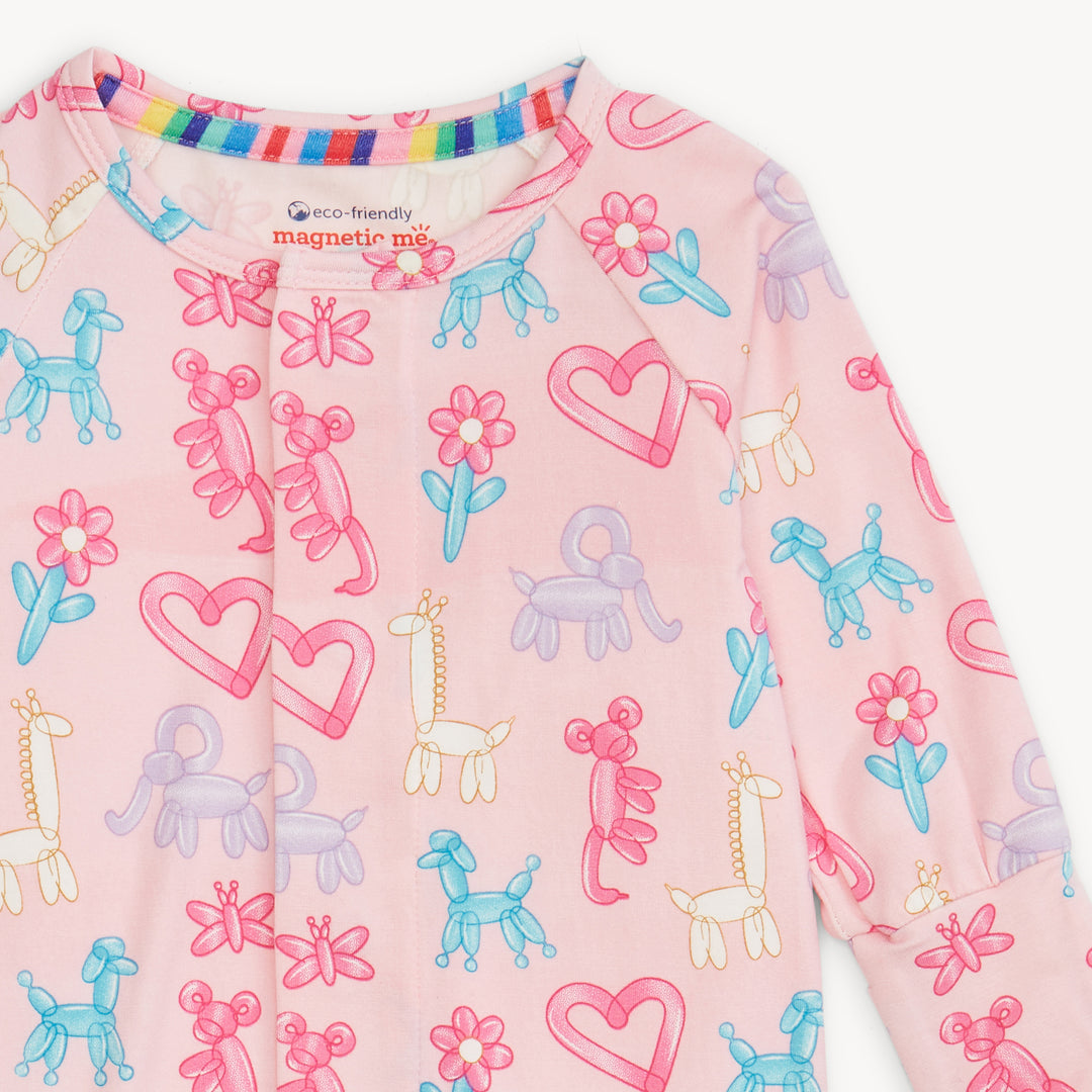 Pink Party Animals Glow in the Dark Coverall