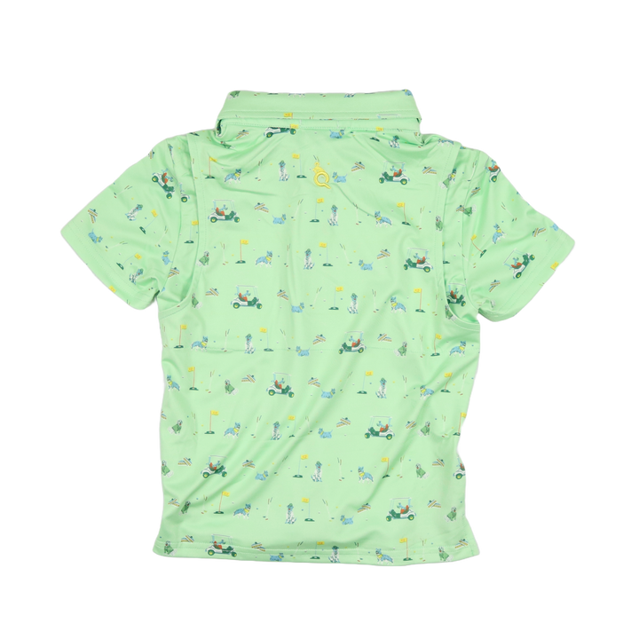 Dogwood Polo Short Sleeve Shirt by Blue Quail - alternate view