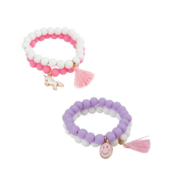 Pretty Pastel Soft Touch Bracelets