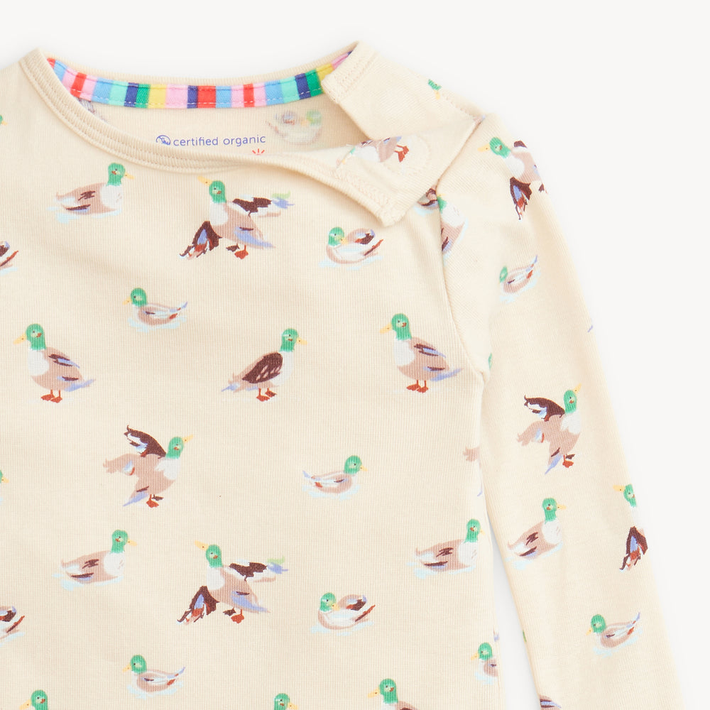 Quack Me Up Organic Cotton PJ by Magnetic Me - alternate view