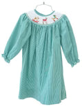 Smocked Snow Dog Dress